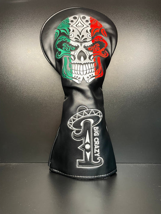 Crazy Skull Mexico Flag Headcover