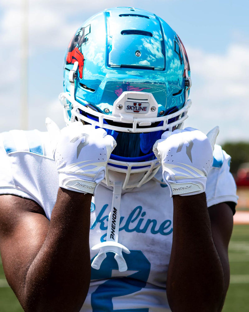 Load image into Gallery viewer, Phenom Elite VPS5 Adult Football Gloves - Team Colors
