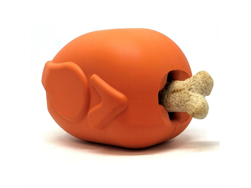 Load image into Gallery viewer, Roasted Turkey Dog Chew Toy &amp; Treat Dispenser - USA Made | SodaPup
