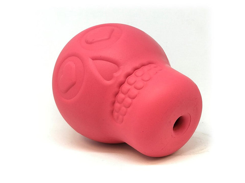 Load image into Gallery viewer, Sugar Skull Dog Chew Toy &amp; Treat Dispenser - USA Made | SodaPup
