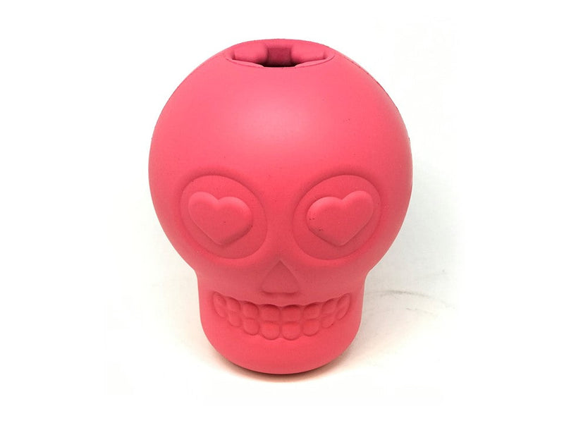 Load image into Gallery viewer, Sugar Skull Dog Chew Toy &amp; Treat Dispenser - USA Made | SodaPup
