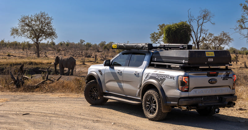 Load image into Gallery viewer, Ford Ranger Double Cab K9 Roof Rack Kit
