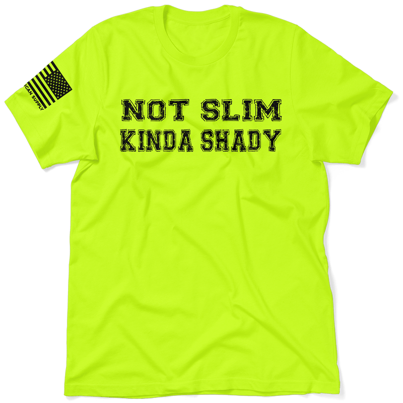 Load image into Gallery viewer, Slim Shady - Safety Yellow T-Shirt
