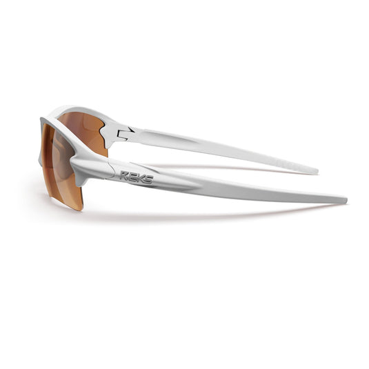 White Sling Blade Prescription Polycarbonate Sunglasses