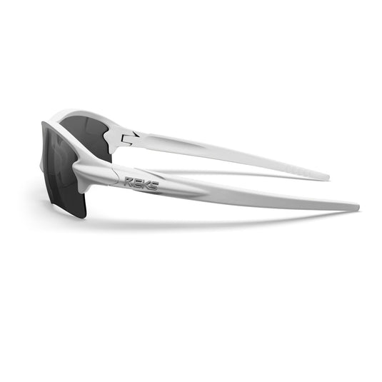 White Sling Blade Prescription Polycarbonate Sunglasses