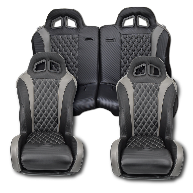Load image into Gallery viewer, Aces Racing - 2024+ Polaris XP Bench Seat and Bucket Seat Combo

