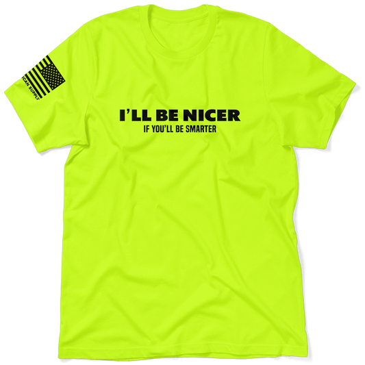 Smarter - Safety Yellow T-Shirt