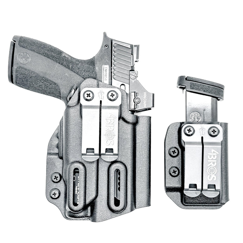 Load image into Gallery viewer, Smith &amp; Wesson M&amp;P Shield X &amp; TLR-7 Sub IWB Holster with Magazine Carrier Combo
