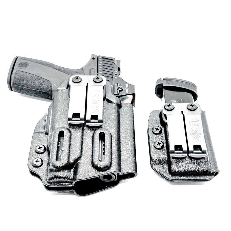 Load image into Gallery viewer, Smith &amp; Wesson M&amp;P Shield X &amp; TLR-7 Sub IWB Holster with Magazine Carrier Combo
