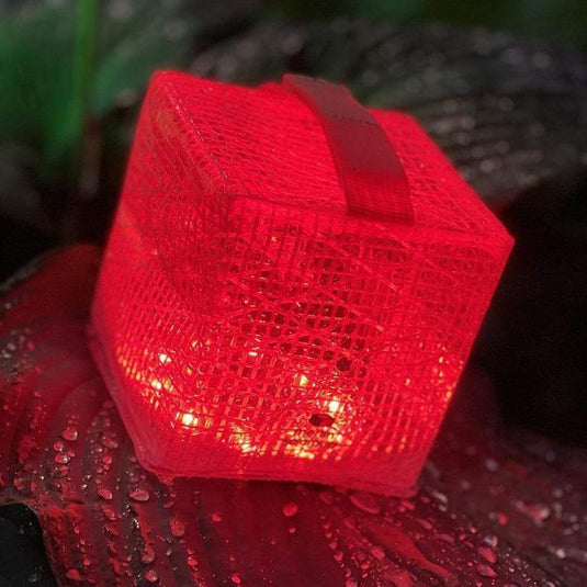 SolarPuff Merlin Multicolor Solar Lantern – Color Mood Light, Waterproof & Foldable