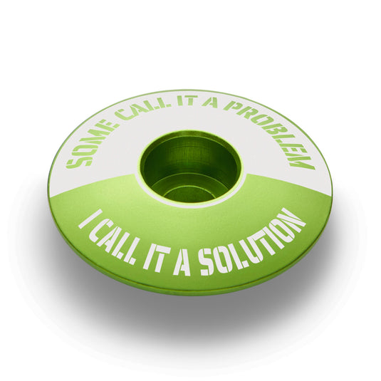 Some Call It A Problem I Call It A Solution Bicycle Headset Cap