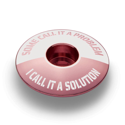 Some Call It A Problem I Call It A Solution Bicycle Headset Cap