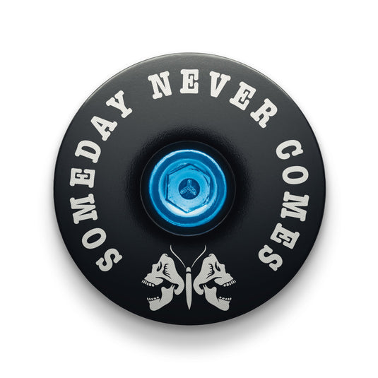 Someday Never Comes Custom Bicycle Headset Cap