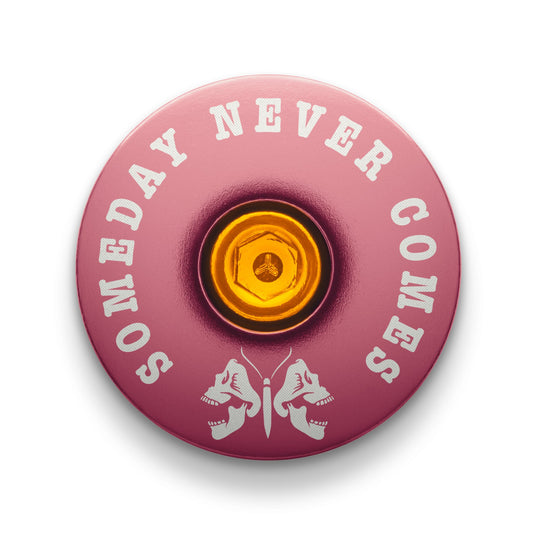 Someday Never Comes Custom Bicycle Headset Cap