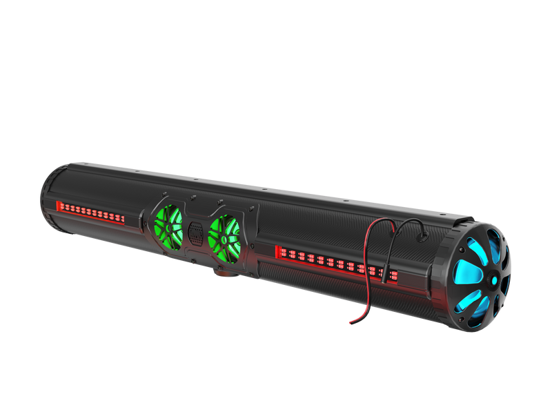 Load image into Gallery viewer, Lithium Rhino GX700 33" Soundbar with UTV Round Bar Mounts
