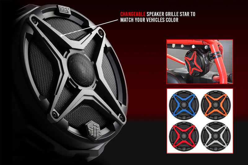 Load image into Gallery viewer, 2020-2023 Polaris RZR Pro Kicker 3-Speaker Plug-&amp;-Play System for Ride Command
