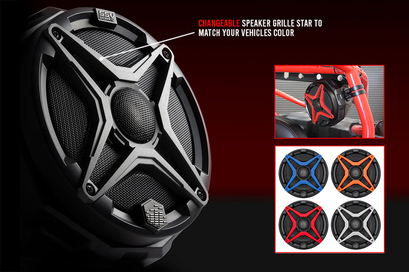 Load image into Gallery viewer, Interchangeable Color Grilles for SSV Works 6.5" Speaker (2 Pair)
