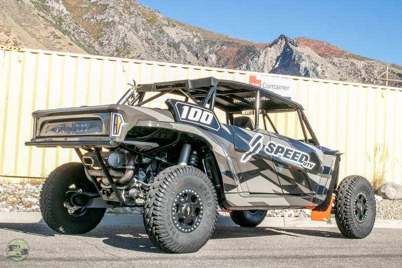 Load image into Gallery viewer, Speed UTV El Jefe 2023+ Fender Flare Extensions/Mud Flaps F&amp;R
