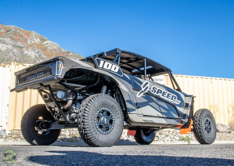 Load image into Gallery viewer, Speed UTV El Jefe 2023+ Fender Flare Extensions/Mud Flaps F&amp;R

