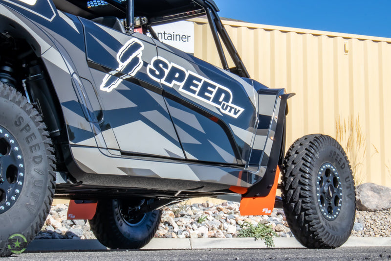 Load image into Gallery viewer, Speed UTV El Jefe 2023+ Fender Flare Extensions/Mud Flaps F&amp;R
