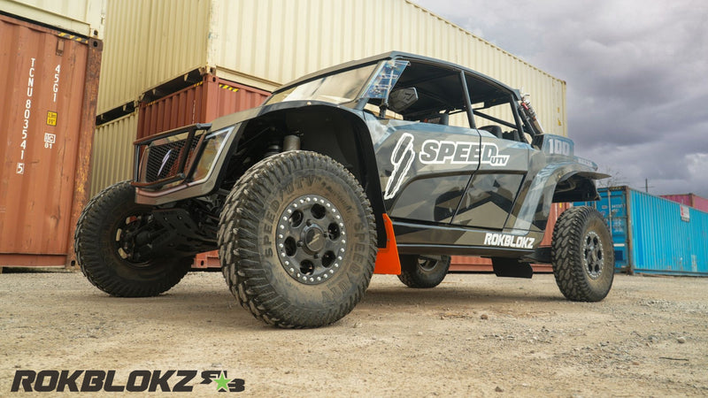 Load image into Gallery viewer, Speed UTV El Jefe 2023+ Fender Flare Extensions/Mud Flaps F&amp;R
