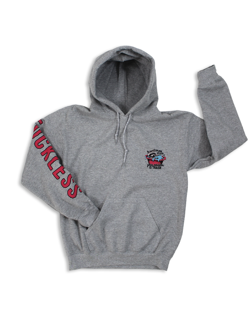 Load image into Gallery viewer, YOUR OPINION IS TRASH HOODIE
