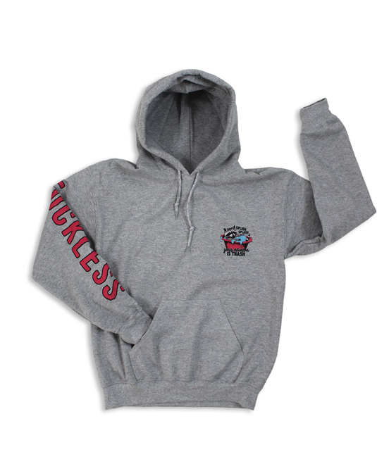 YOUR OPINION IS TRASH HOODIE