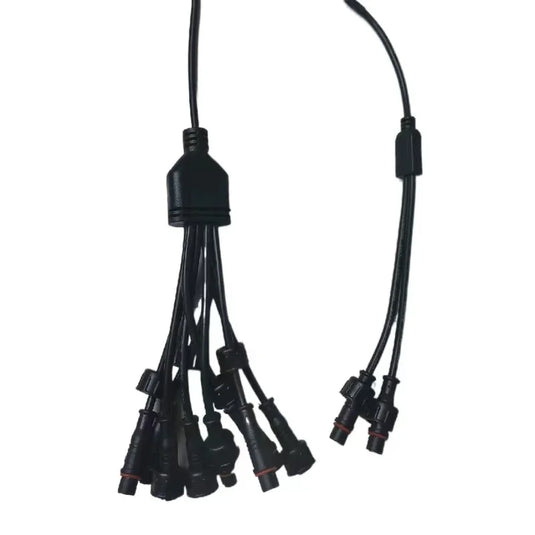 Splitter Cable - 2 Pin, 6 Way  SINGLE COLOR