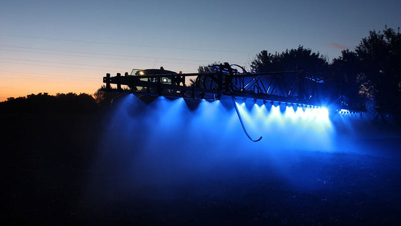 Load image into Gallery viewer, Blue LED Work Light - Agriculture Sprayer Light
