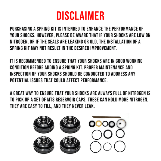 MTS Dual Rate Spring Kit for Polaris RZR Pro XP