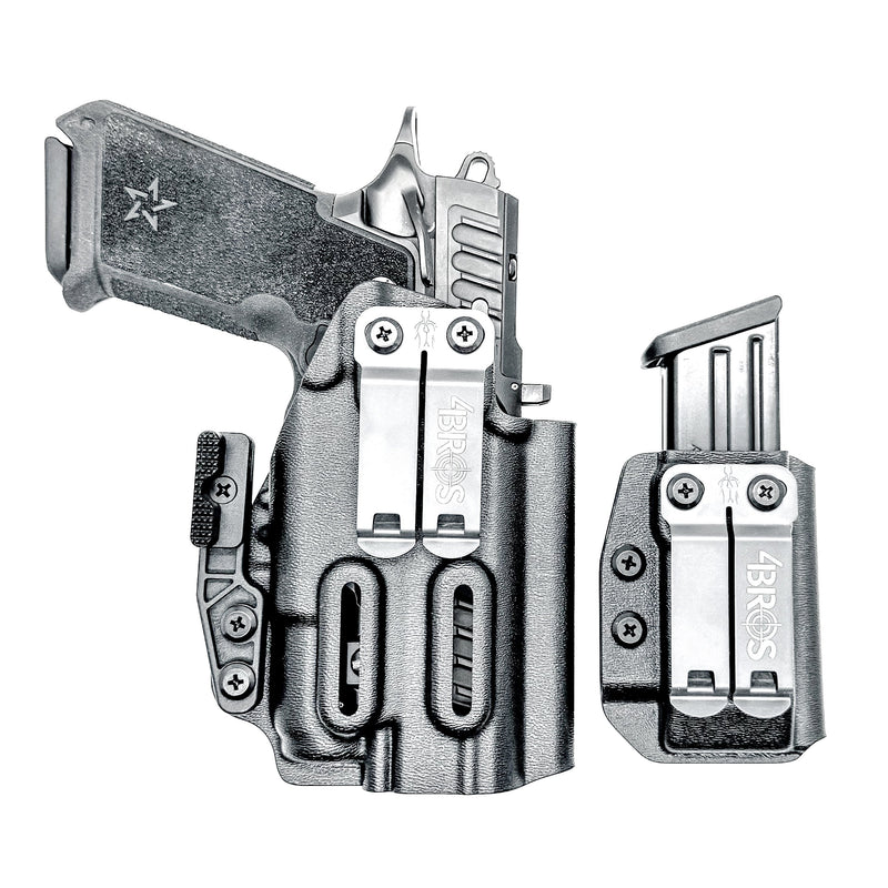 Load image into Gallery viewer, Staccato HD P4 &amp; Surefire XC3 IWB Holster with Magazine Carrier Combo
