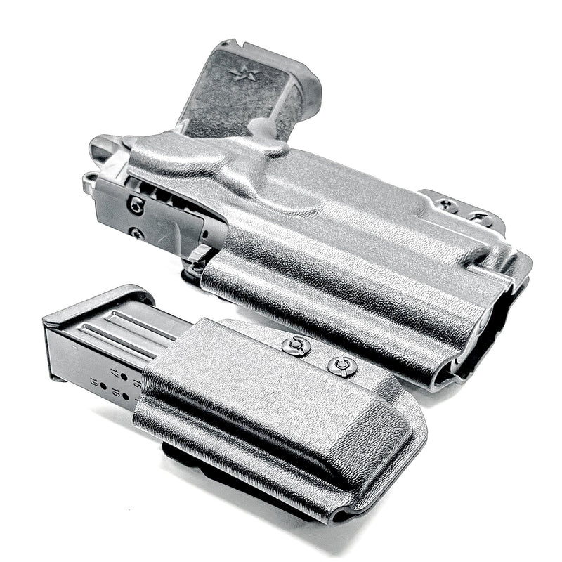 Load image into Gallery viewer, Staccato HD P4 &amp; Surefire XC3 IWB Holster with Magazine Carrier Combo
