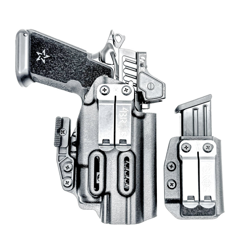 Load image into Gallery viewer, Staccato HD P4.5 &amp; Surefire XC3 IWB Holster with Magazine Carrier Combo
