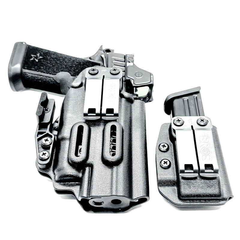 Load image into Gallery viewer, Staccato HD P4.5 &amp; Surefire XC3 IWB Holster with Magazine Carrier Combo
