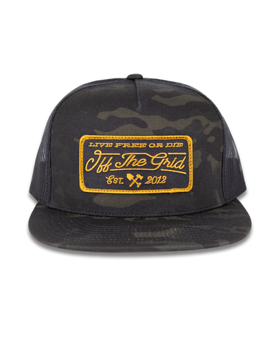 Stamped Snapback Hat