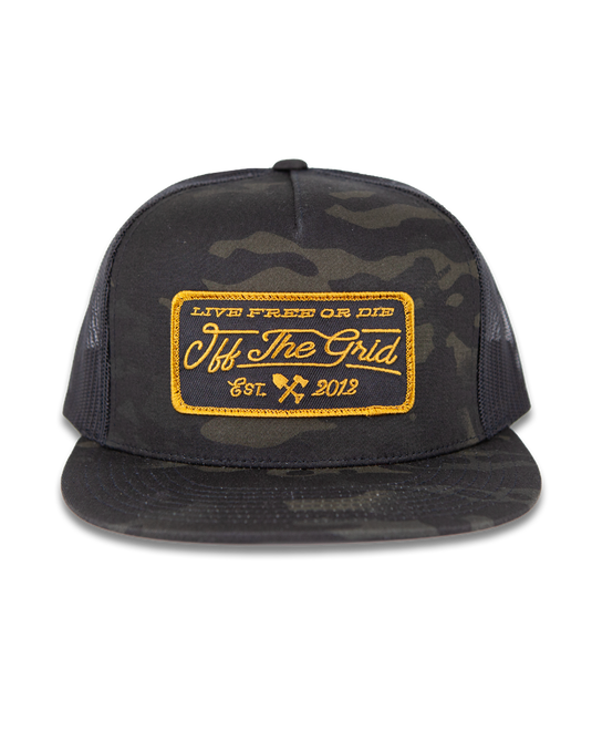 Stamped Snapback Hat