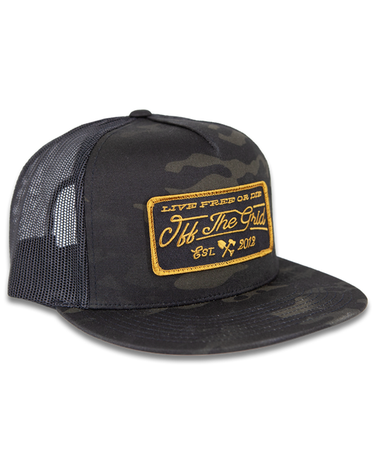 Stamped Snapback Hat