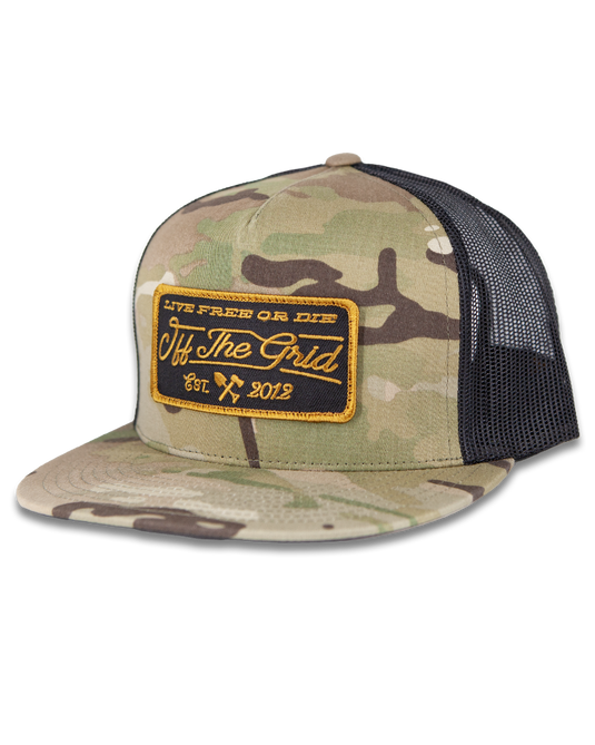 Stamped Snapback Hat