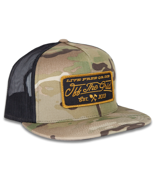 Stamped Snapback Hat