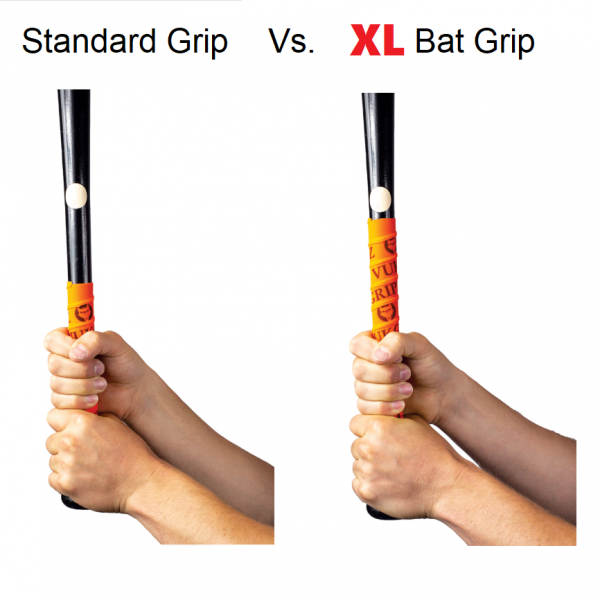 Load image into Gallery viewer, XL Pulse Neon Orange Bat Grip Tape
