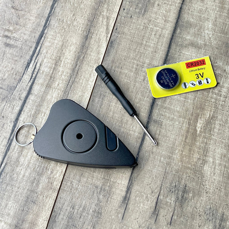 Load image into Gallery viewer, Secure Alert Personal Safety Keychain Alarm (Black Stay Away)
