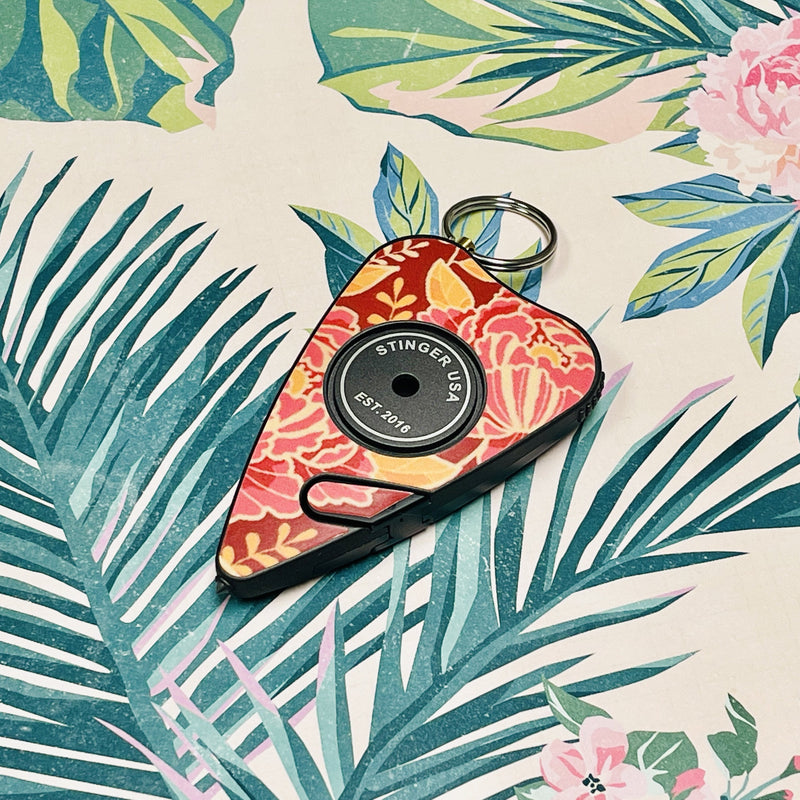 Load image into Gallery viewer, Secure Alert Personal Safety Keychain Alarm (Peony)
