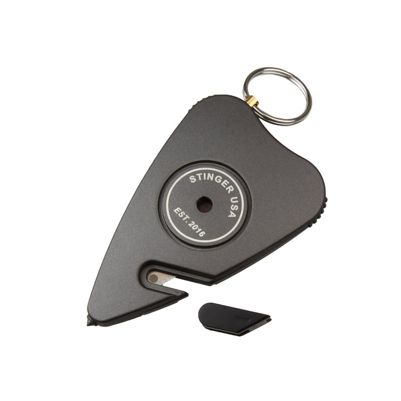 Load image into Gallery viewer, Secure Alert Personal Safety Keychain Alarm (Matte Black)

