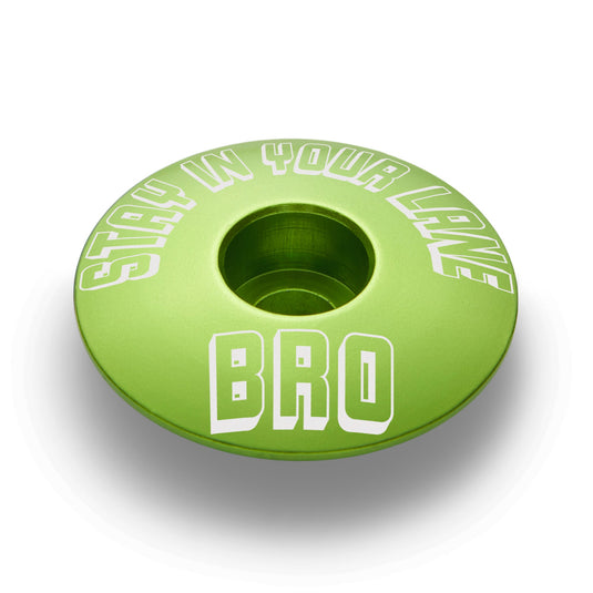 Stay In Your Lane, Bro - Bicycle Headset Cap