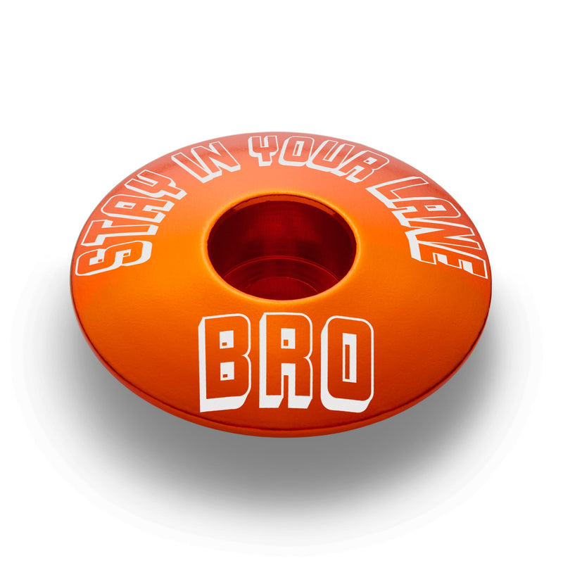 Load image into Gallery viewer, Stay In Your Lane, Bro - Bicycle Headset Cap

