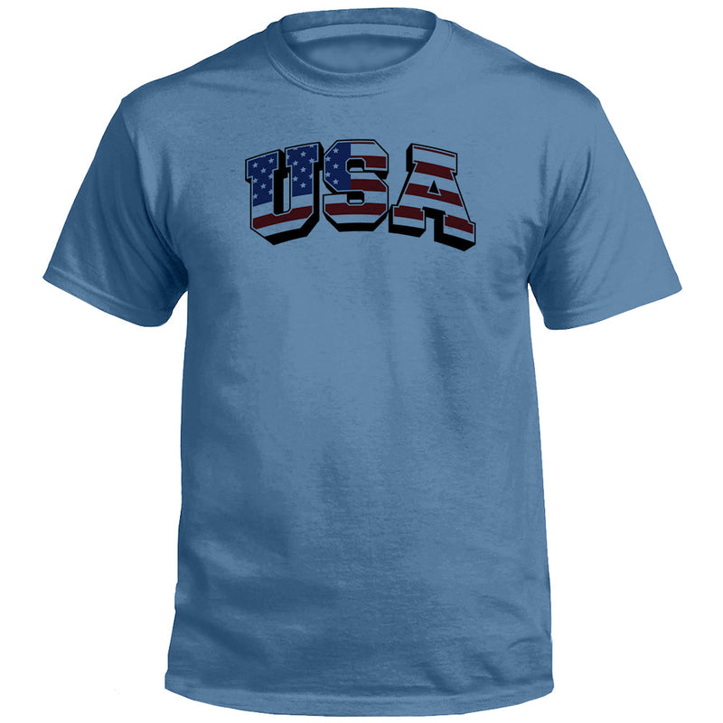 Load image into Gallery viewer, USA Flag Lettering (Front)
