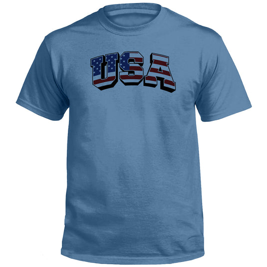 USA Flag Lettering (Front)