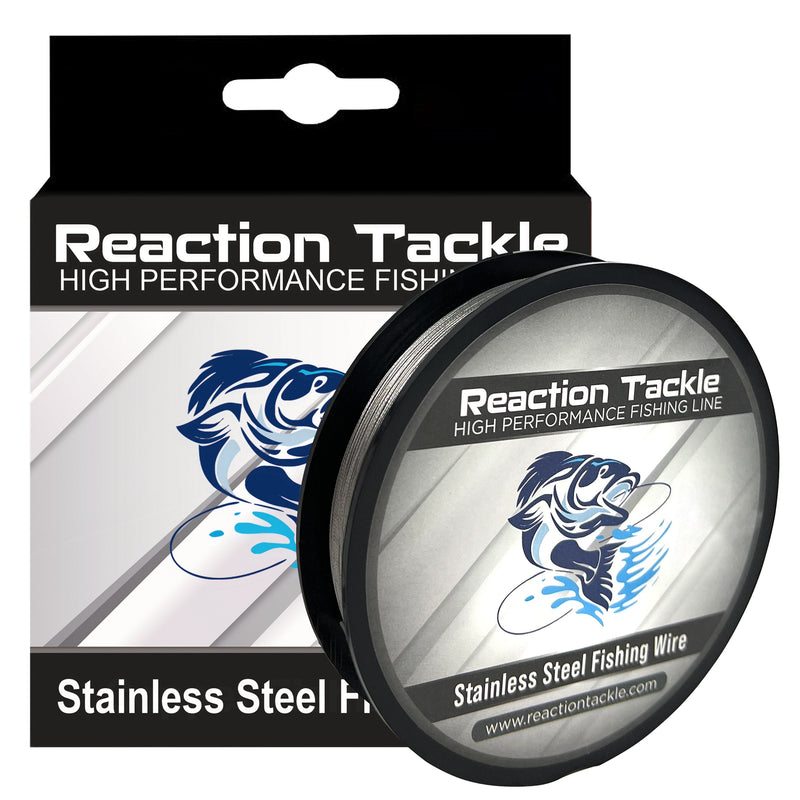 Load image into Gallery viewer, Reaction Tackle Stainless Steel Trolling Line 30LB
