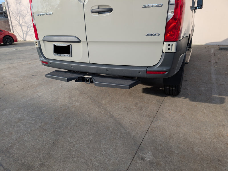 Load image into Gallery viewer, Mercedes Sprinter Rear XL Plateau Step
