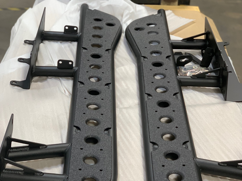 Load image into Gallery viewer, Step Edition Bolt On Rock Sliders For 2010-2024 Toyota 4Runner
